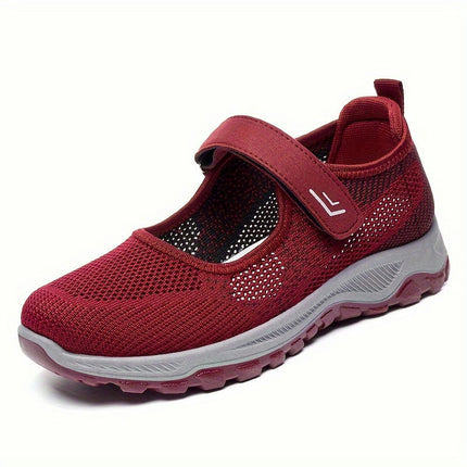 Women's Breathable Walking Shoes-Soft Mesh Upper Comfortable Fabric, Airy Design for All-Day Wear