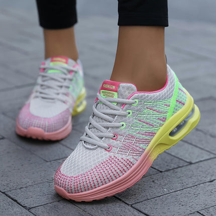 Lightweight Women's Running Shoes, Breathable Non-slip Athletic Sneakers for Outdoor Walking