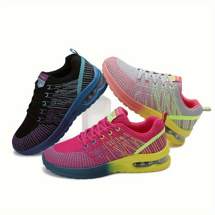 Lightweight Women's Running Shoes, Breathable Non-slip Athletic Sneakers for Outdoor Walking