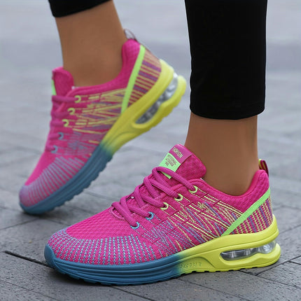 Lightweight Women's Running Shoes, Breathable Non-slip Athletic Sneakers for Outdoor Walking