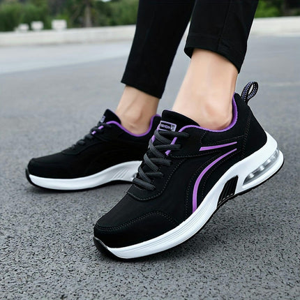 Comfortable Women's Casual Running Shoes, Air Cushion Sneakers For Daily Wear