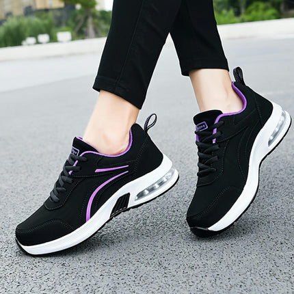 Comfortable Women's Casual Running Shoes, Air Cushion Sneakers For Daily Wear