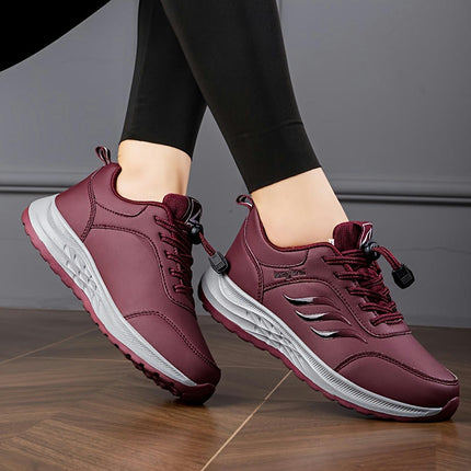 Comfortable Soft Sole Women's Sneakers, Breathable Non-slip Wear-resistant Elastic Running Shoes