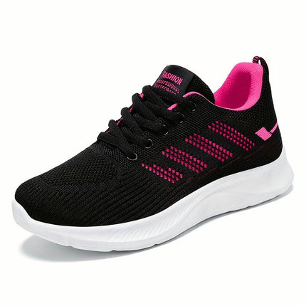 Women's Breathable Running Shoes, Lightweight Casual Low-Top Sneakers Outdoor Training Shoes