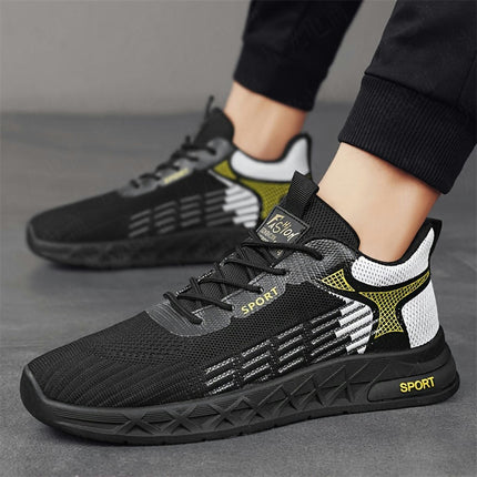 Men's Shoes, Casual Sports Shoes Breathable Running Shoes, Wear-resistant Outdoor Sports Shoes