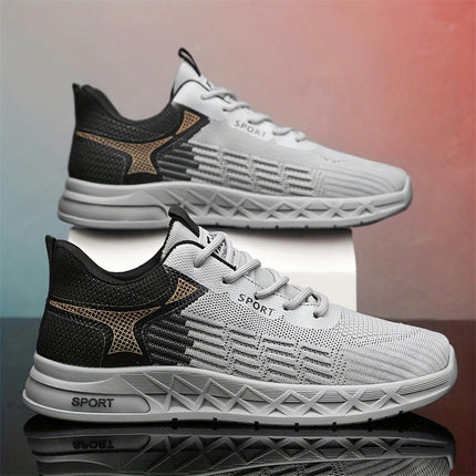 Men's Shoes, Casual Sports Shoes Breathable Running Shoes, Wear-resistant Outdoor Sports Shoes