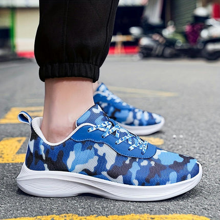 Men's Camouflage Outdoor Running Shoes,Lightweight And Breathable Running Shoes,Fitness Sports Shoes