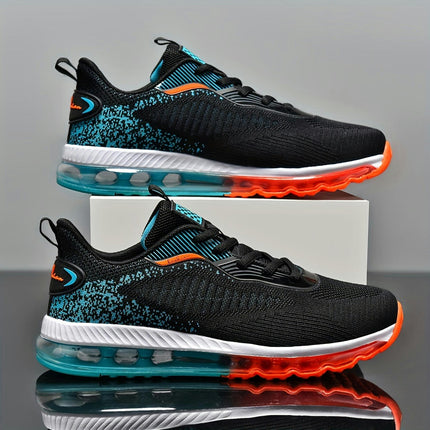 Plus Size Men's Breathable Running Shoes With Air Cushion Sneakers For Men's Outdoor Activities