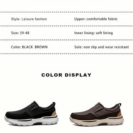 Men's Canvas Lightweight Comfortable Walking Shoes Casual Sports Shoes for All Seasons