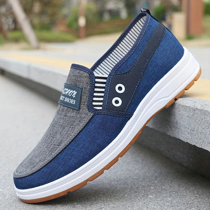 Men's Breathable Slip-On Sneakers - Comfortable, Non-Slip Footwear for Walking & Outdoor Adventures