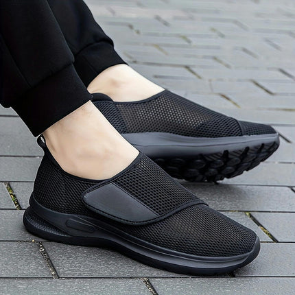 Comfy Mens Slip-On Shoes-Breathable, Lightweight, Non-Slip Shoes Perfect for Walking,Hiking,Workout