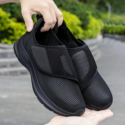 Comfy Mens Slip-On Shoes-Breathable, Lightweight, Non-Slip Shoes Perfect for Walking,Hiking,Workout