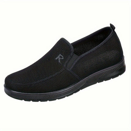 Mens Slip-On Loafers Breathable & Anti-Slip Comfort for Casual Walking & Outdoor Adventures