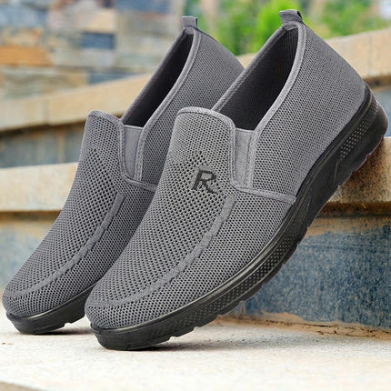 Mens Slip-On Loafers Breathable & Anti-Slip Comfort for Casual Walking & Outdoor Adventures