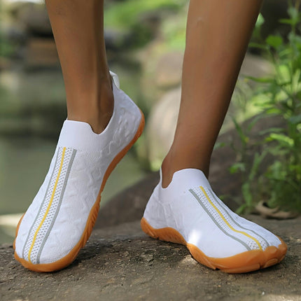 Breathable Mesh Slip-On Sneakers - Non-Slip, Durable Casual Shoes for Hiking & Outdoor Activities