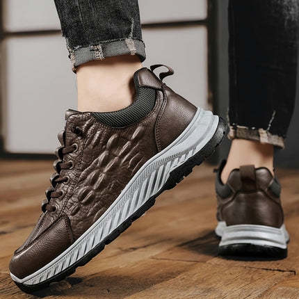 Men's Casual Sneakers, Comfortable Wear-resistant Sneakers For Outdoor Walking Hiking, All Seasons