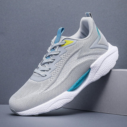 Men's Running Shoes, Shock Absorption Breathable Lightweight Non-slip Shoes Men's Sneakers