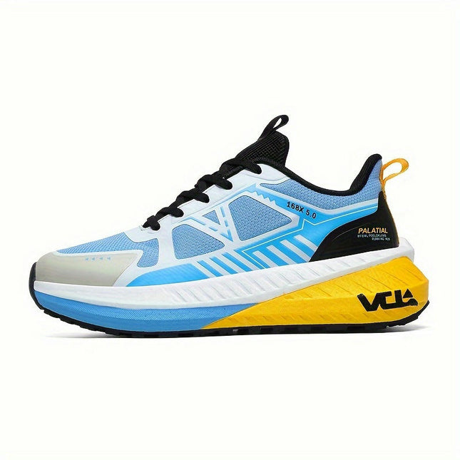 Men's Breathable Running Shoes - Comfortable, Non-Slip EVA Sole, Lace-Up Athletic Footwear