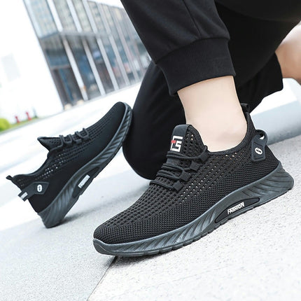 Men'S Breathable Running Shoes - Slip-On Sneakers All-Season Low Top for Daily & Running