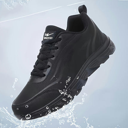 Men's Running Sneakers-Casual & Sporty, Breathable Fabric Lining, Non-Slip All-Season Shoes