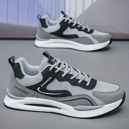 Comfort Men's Breathable Running Shoes - Non-Slip, Water-Resistant, and Lightweight for All Seasons