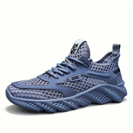 Men's Slip On Breathable Sports Shoes With Soft Soles Running Shoes, Suitable For Outdoor Walking