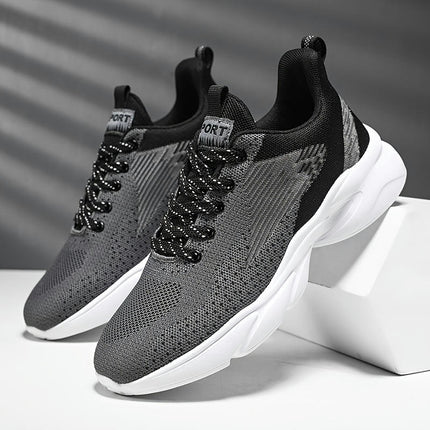 Men's Athletic Sneakers - Breathable, Non-Slip for Running, Walking & Gym Workouts