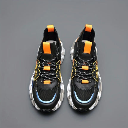 Men's Sport Shoes, Comfortable Breathable Non Slip Casual Sneakers For Outdoor Walking Running