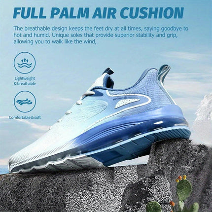 Ultra-Lightweight Men's Air Cushion Running Shoes - Breathable, Shock-AbsorbingTrainers for Tennis