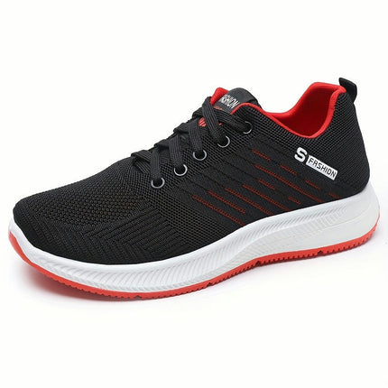 Men's Breathable Lightweight Running Shoes, Outdoor Athletic Non-slip Walking Shoes, Men's Sneakers