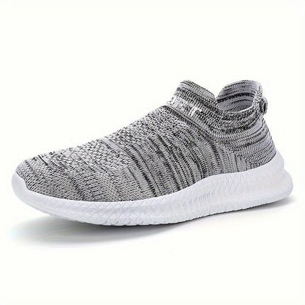 Lightweight Breathable Men's Sock Shoes-Slip-On  Sneakers for Outdoor Walking, Jogging & Camping