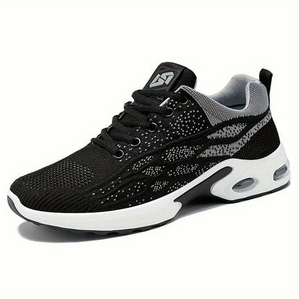 Men's Breathable Running Shoes-Soft Sole, Comfy Shoes for Outdoor Jogging and Fitness Activities