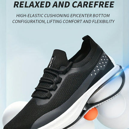 Men's Marathon Running Shoes-Breathable, Non-Slip, Lace-Up Sneakers for Training & Outdoor Activities