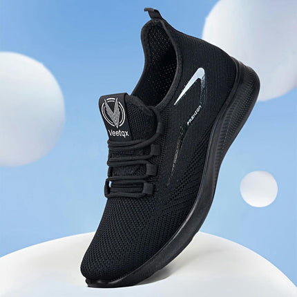 Men's Breathable Running Footwear-Casual Sneakers for Every Season, Lace-Up with EVA Sole