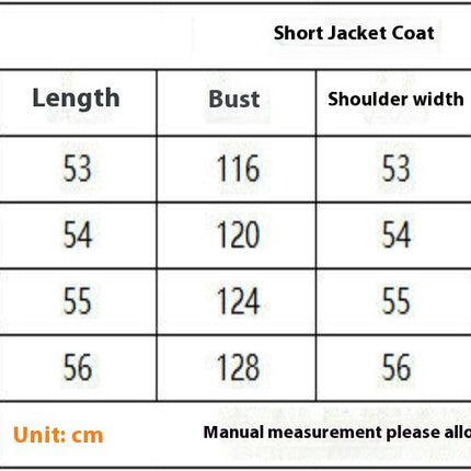 Womens Cropped Coat Lapel Collar Zip Up Jacket Casual Warm Outwear with Pocket