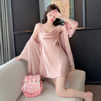 Rose powder (suspender+robe)