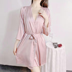 Pink single robe