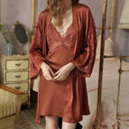 Caramel single robe