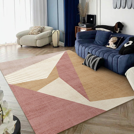 Area Rug Geometric Printed Carpet Super Soft Machine Washable Non-Slip Durable for Living Room Bedroom Study Kitchen Rugs And Carpet