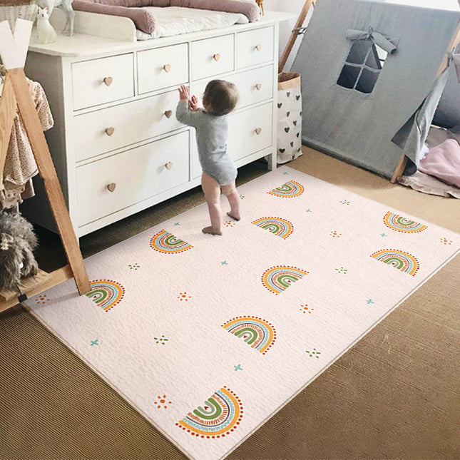 Cartoon Rugs for Bedroom Living Room Area Rug Room Decor Playroom Rug Alphabet Rug Children's Room Cartoon Carpets