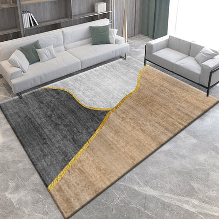 Washable Rug Ultra Soft Area Rug Non Slip Abstract Geometric Carpet Stain Resistant Rugs for Living Room Bedroom Modern Art Carpets