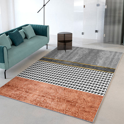 Modern Area Rug Washable Rugs And Carpet Luxury Marble Texture Area Rugs for Bedroom Dining Room Home Office Decor