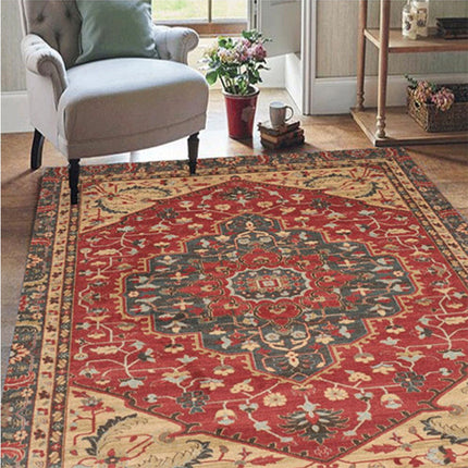 Persian Vintage Area Rugs Vintage Rug Bohemian Indoor Carpets Slip Resistant Rugs And Carpet for Entryway Bedroom Dining Room Living Room