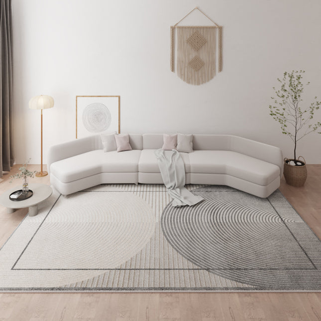 Area Rug Modern Art Line Minimalist Carpet Durable Washable Soft Fluffy Large Floor Rugs And Carpet for Bedroom Living Room Office