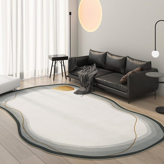 Lrregular Shaped Carpet Modern Area Rugs for Living Room Dining Room Playroom Bedroom Soft Fluffy Rug Large Floor Rugs Carpets