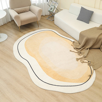 Lrregular Shaped Carpet Modern Area Rugs for Living Room Dining Room Playroom Bedroom Soft Fluffy Rug Large Floor Rugs Carpets