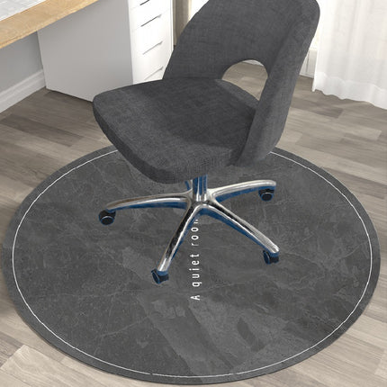 Office Chair Mat for Carpet and Hardwood Floor Gaming Chair Mat Round Rug Rolling Chair Rug Anti Slip for Home Office Gaming Room