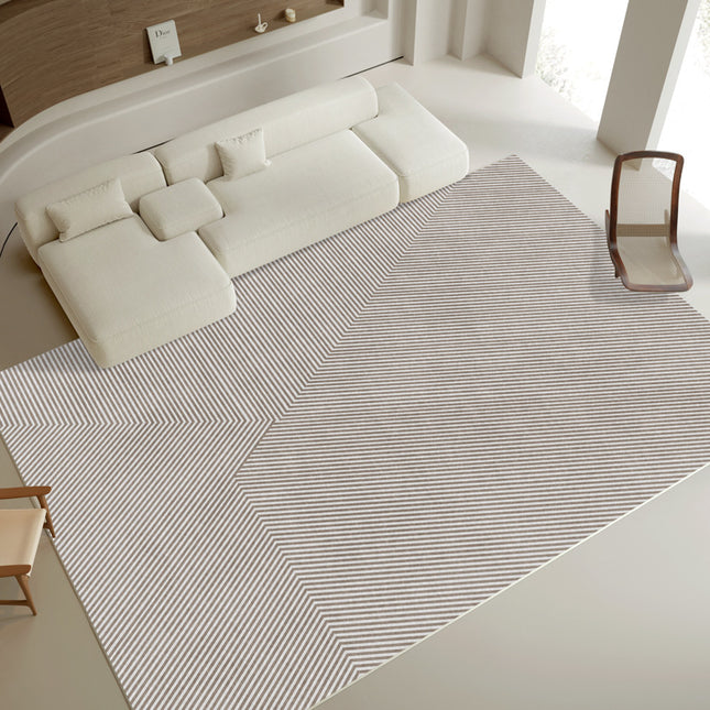 Large Area Rugs Washable Rug for Living Room Minimalist Lines Abstract Carpets for Bedroom Modern Carpet for Dining Room