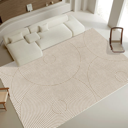 Large Area Rugs Washable Rug for Living Room Minimalist Lines Abstract Carpets for Bedroom Modern Carpet for Dining Room