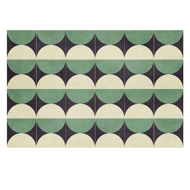 Green Area Rug Non-Slip Modern Rugs Abstract Carpets for Indoor Home Decor Living Room Carpet